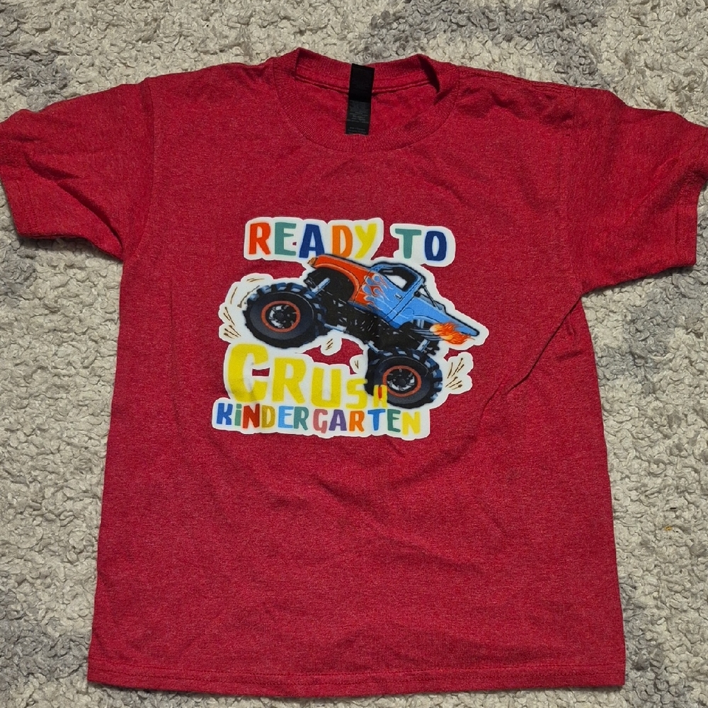 Ready To Crush Kindergarten Cotton T-Shirt, Size S